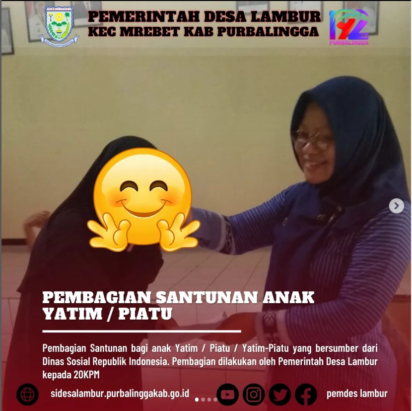 Pembagian Santunan Anak Yatim/Piatu/Yatim-Piatu